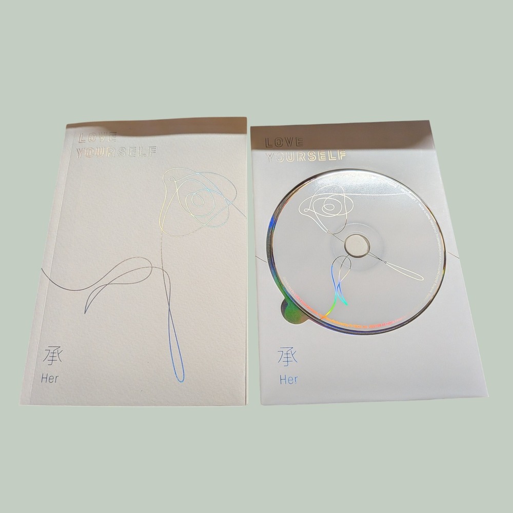 BTS Love Yourself Her 5th Mini Album CD and Photobook K-Pop Big Hit 2017 - Picture 2 of 3